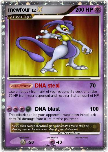 Pokemon mewfour