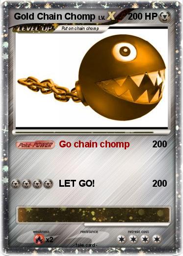 Pokemon Gold Chain Chomp