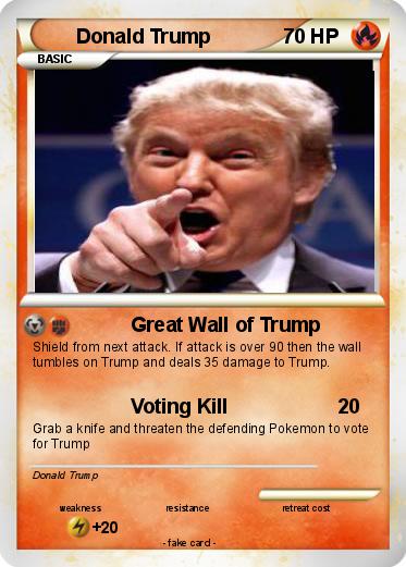 Pokemon Donald Trump