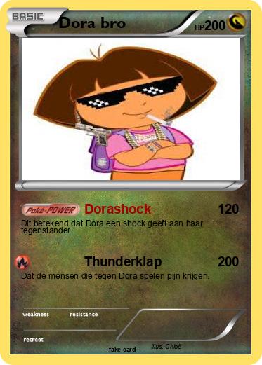 Pokemon Dora bro