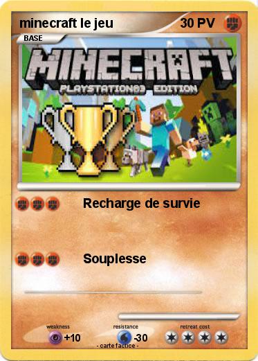 Pokemon minecraft le jeu