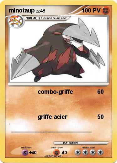 Pokemon minotaup