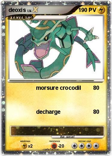 Pokemon deoxis
