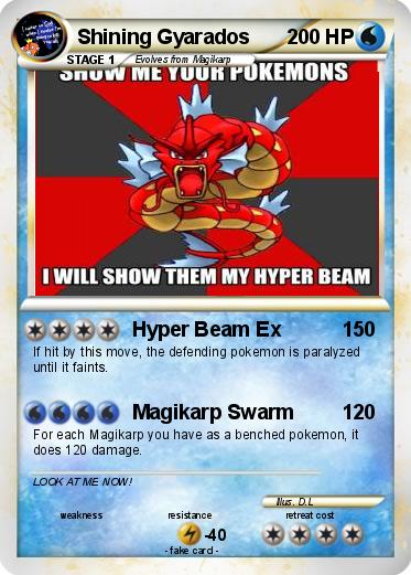Pokemon Shining Gyarados