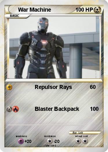 Pokemon War Machine