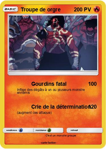 Pokemon Troupe de orgre