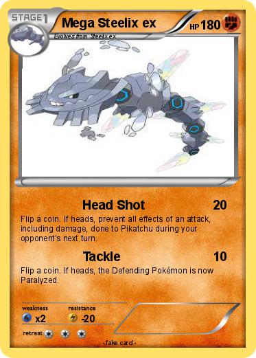 Pokemon Mega Steelix ex