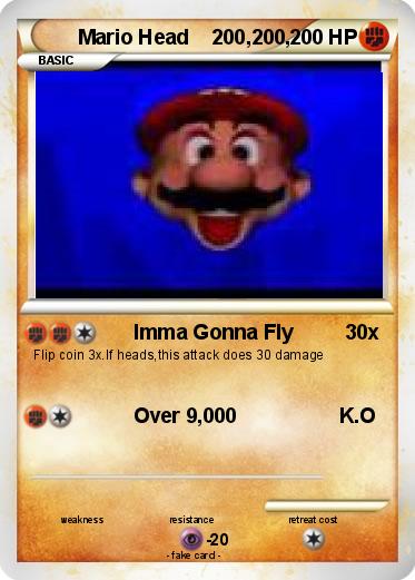 Pokemon Mario Head    200,200,