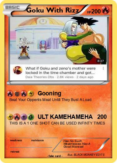 Pokemon Goku With Rizz