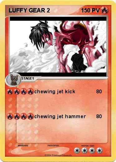 Pokemon LUFFY GEAR 2