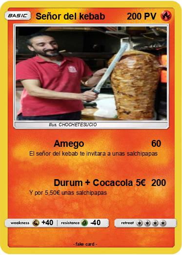 Pokemon Señor del kebab