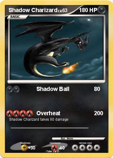 Pokemon Shadow Charizard