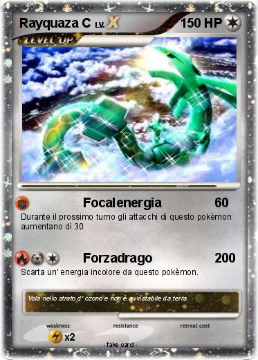 Pokemon Rayquaza C