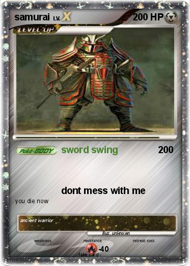 Pokemon samurai