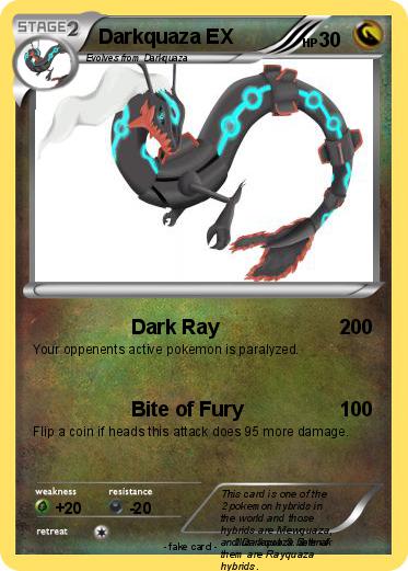Pokemon Darkquaza EX