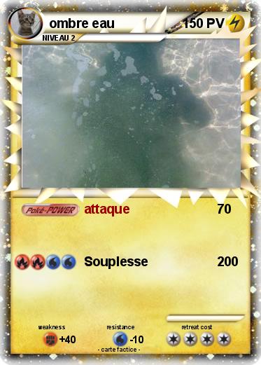 Pokemon ombre eau