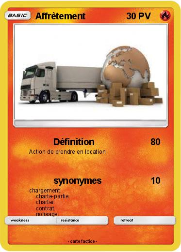 Pokemon Affrètement