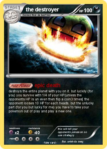 Pokemon the destroyer