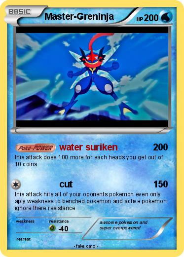 Pokemon Master-Greninja