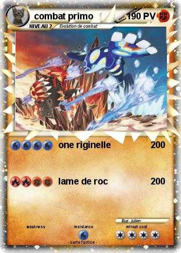Pokemon combat primo