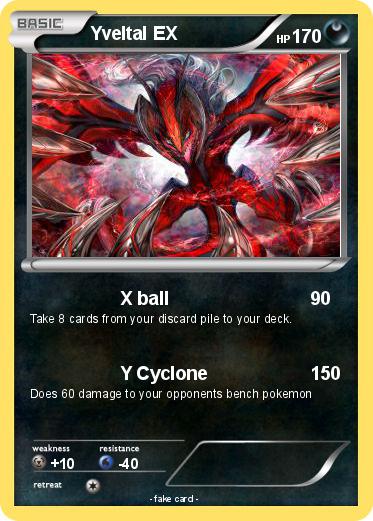 Pokemon Yveltal EX