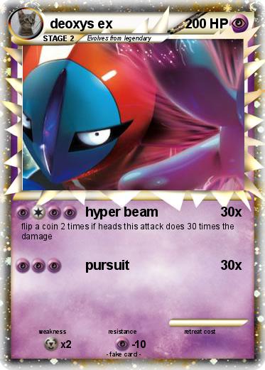 Pokemon deoxys ex