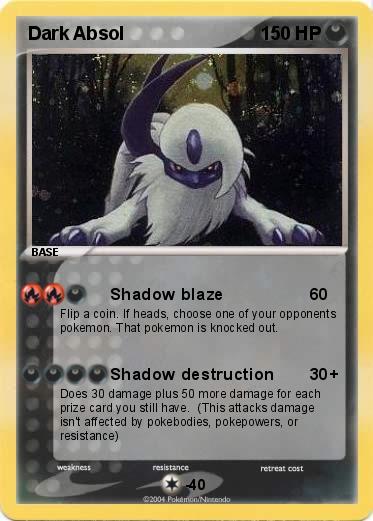 Pokemon Dark Absol 