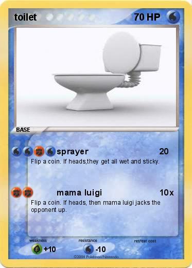 Pokemon toilet