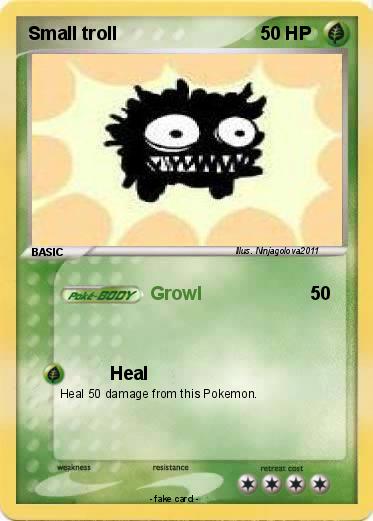 Pokemon Small troll