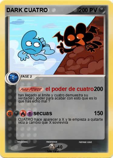 Pokemon DARK CUATRO