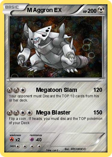 Pokemon M Aggron EX