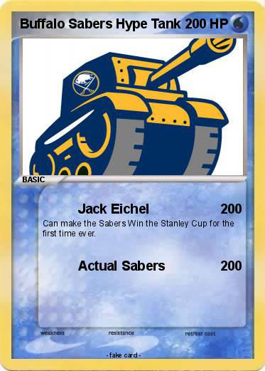 Pokemon Buffalo Sabers Hype Tank