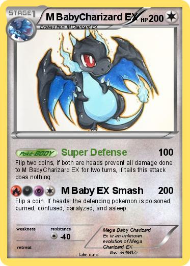 Pokemon M BabyCharizard EX