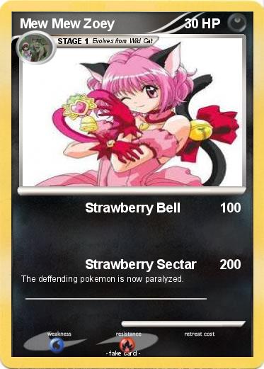 Pokemon Mew Mew Zoey