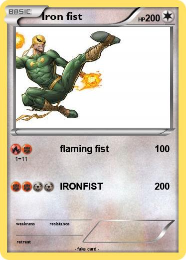 Pokemon Iron fist