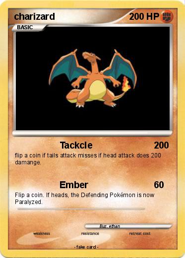 Pokemon charizard