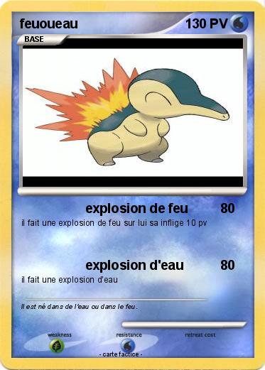 Pokemon feuoueau
