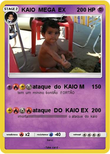 Pokemon KAIO  MEGA  EX