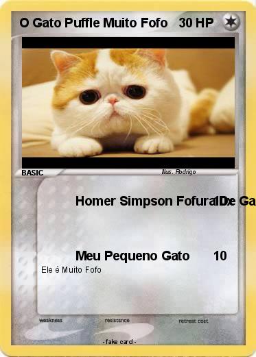 Pokemon O Gato Puffle Muito Fofo
