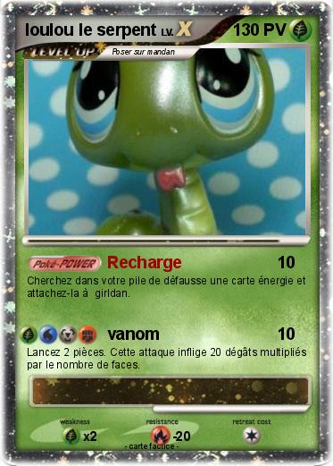 Pokemon loulou le serpent