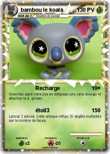Pokemon bambou le koala