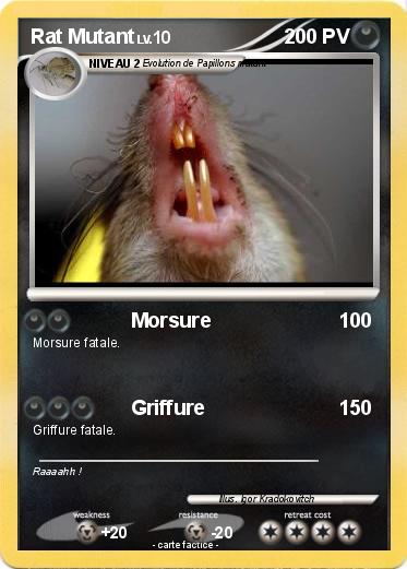 Pokemon Rat Mutant