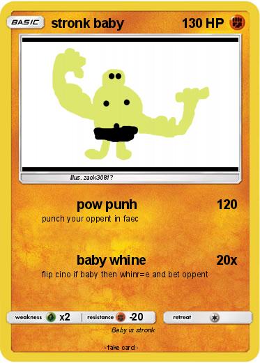 Pokemon stronk baby