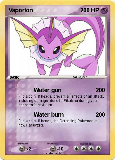 Pokemon Vaporion