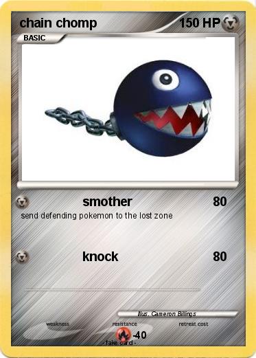 Pokemon chain chomp