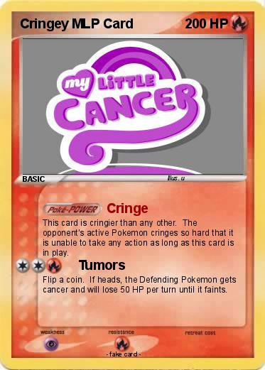 Pokemon Cringey MLP Card
