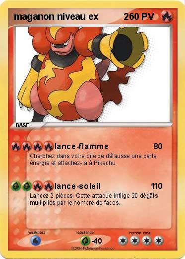 Pokemon maganon niveau ex          2