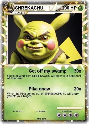 Pokemon SHREKACHU