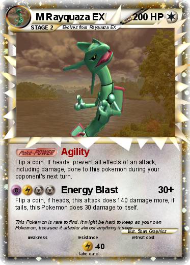 Pokemon M Rayquaza EX