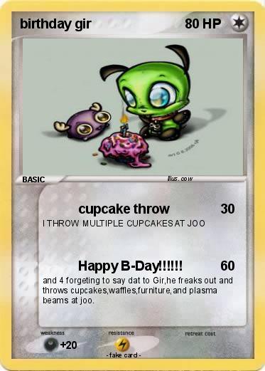 Pokemon birthday gir